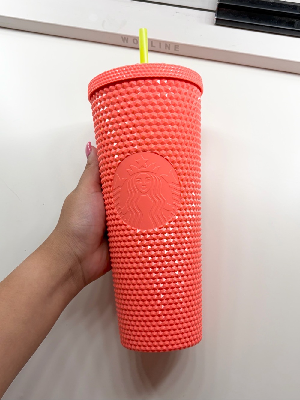 Starbucks Coral Studded Tumbler